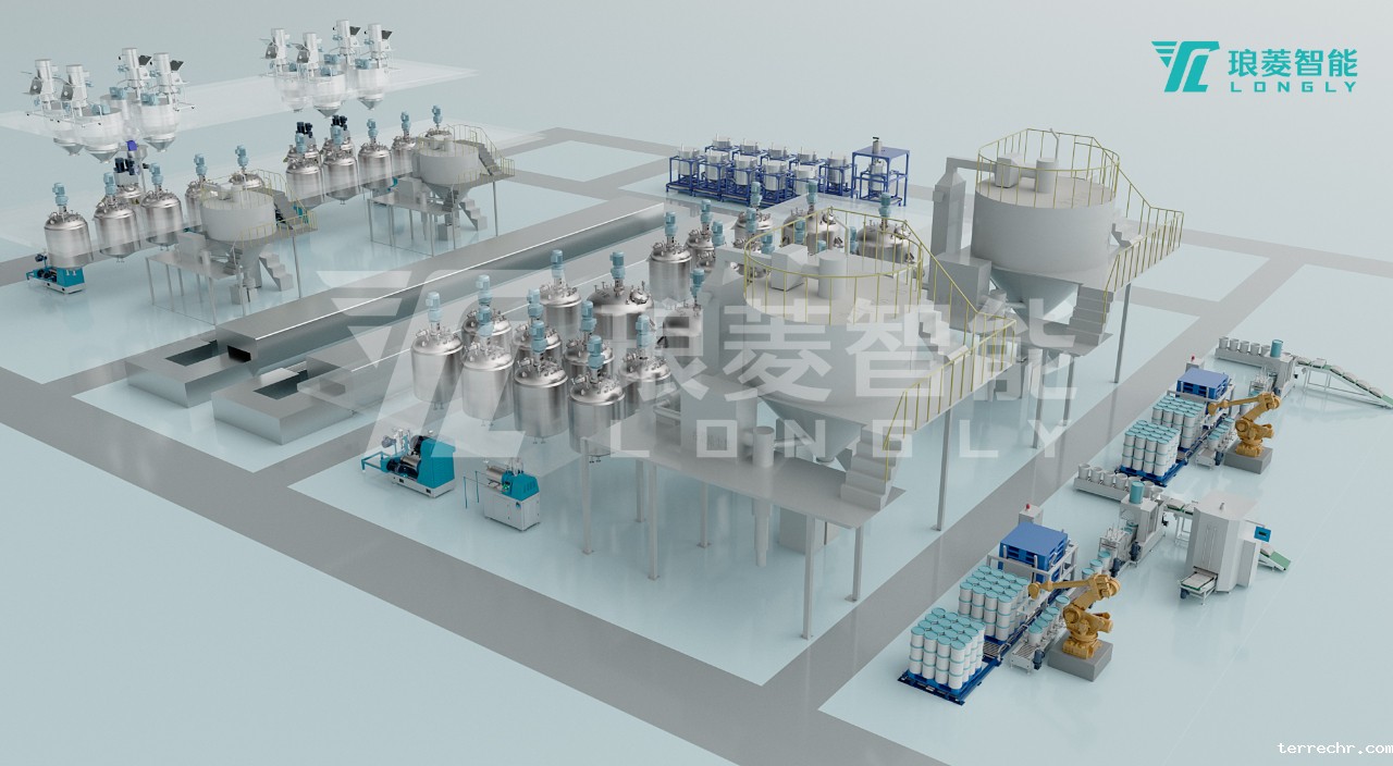 琅菱陶瓷材料自动化生产线